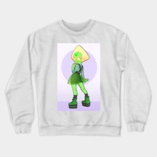 Stylish Peridot Crewneck Sweatshirt